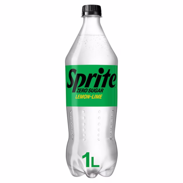 Sprite Zero Soft Drink PET Bottle 1L – Tray of 24 1 L – Tray of 24