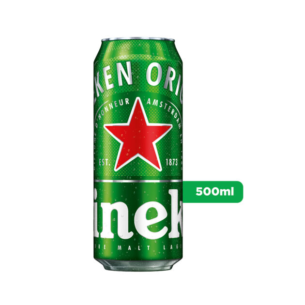 Heineken Premium Beer Can 500 ml – Tray of 24 500 ml – Tray of 24
